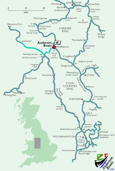 The city of Chester Route